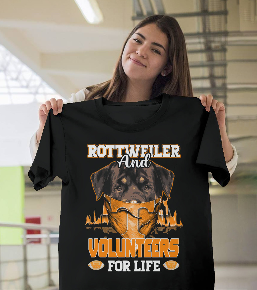 Rottweiler And Volunteers For Life Tennessee T-Shirt