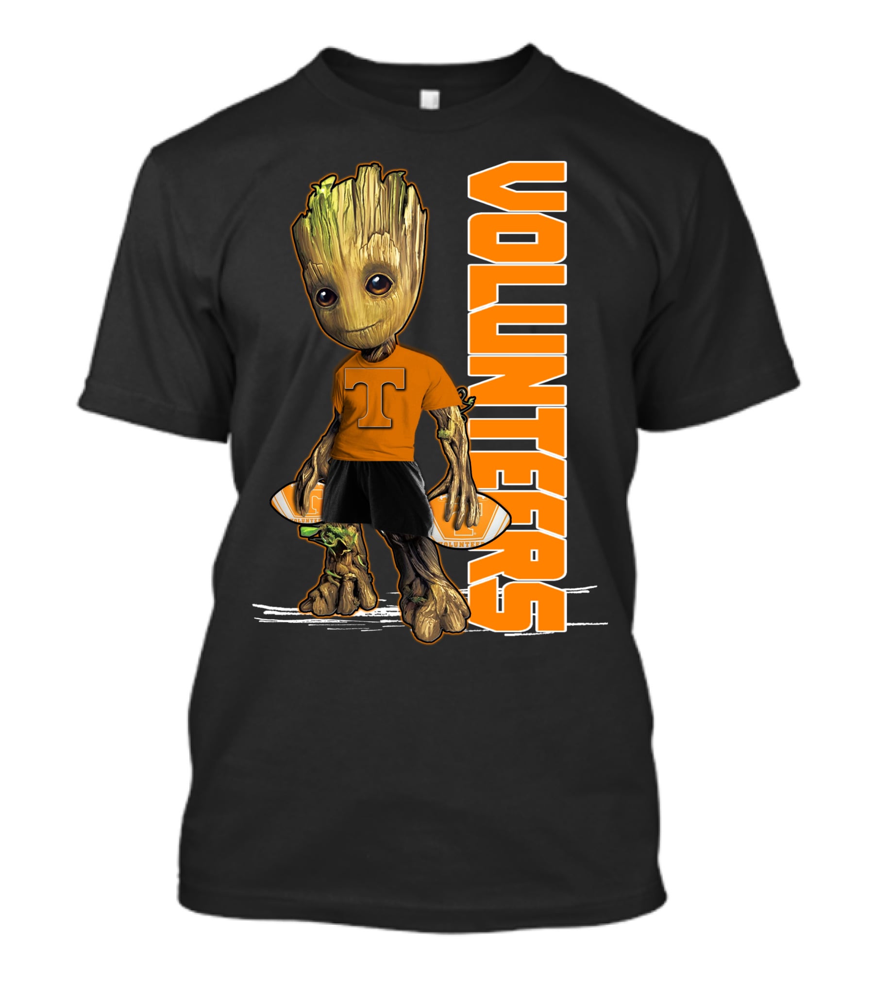 Groot Tennessee Volunteers Football Fan T-Shirt