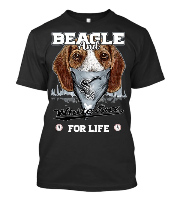 Beagle And White Sox For Life T-Shirt