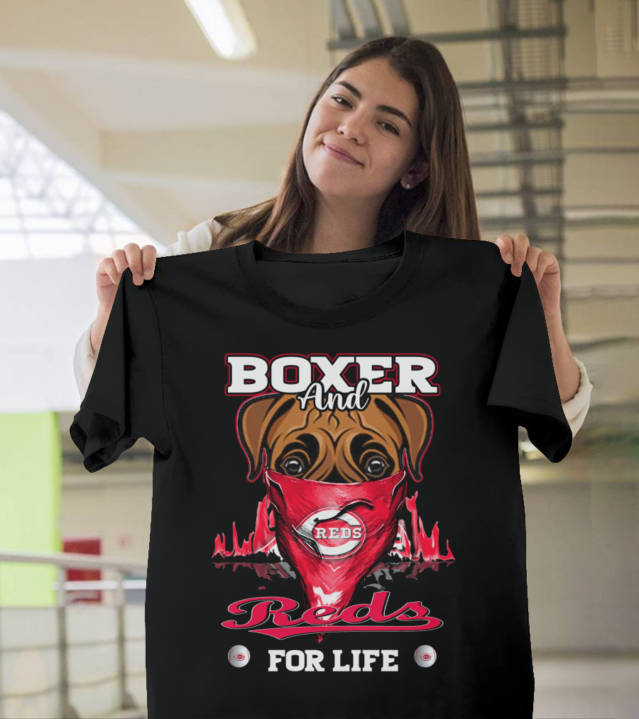 Boxer And Reds For Life T-Shirt