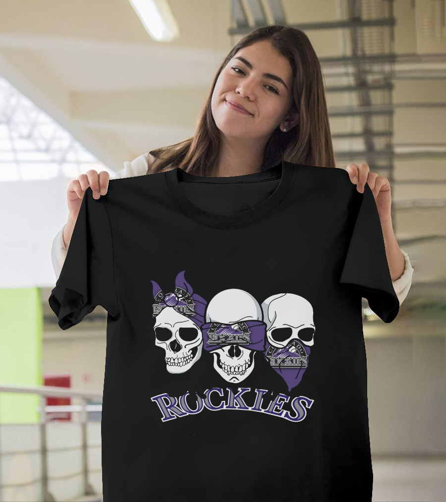 Rockies Three Skull Bandana T-Shirt