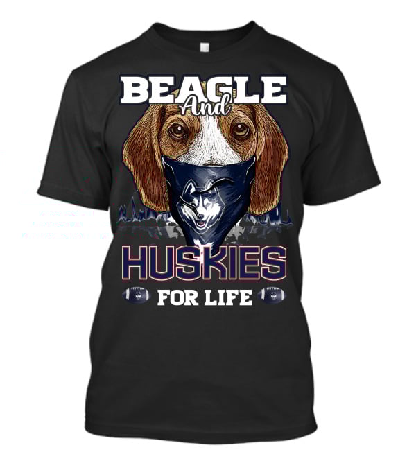 Beagle And Huskies For Life T-Shirt