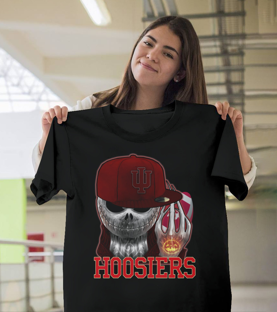 Jackskull Hoosiers Indiana University T-Shirt