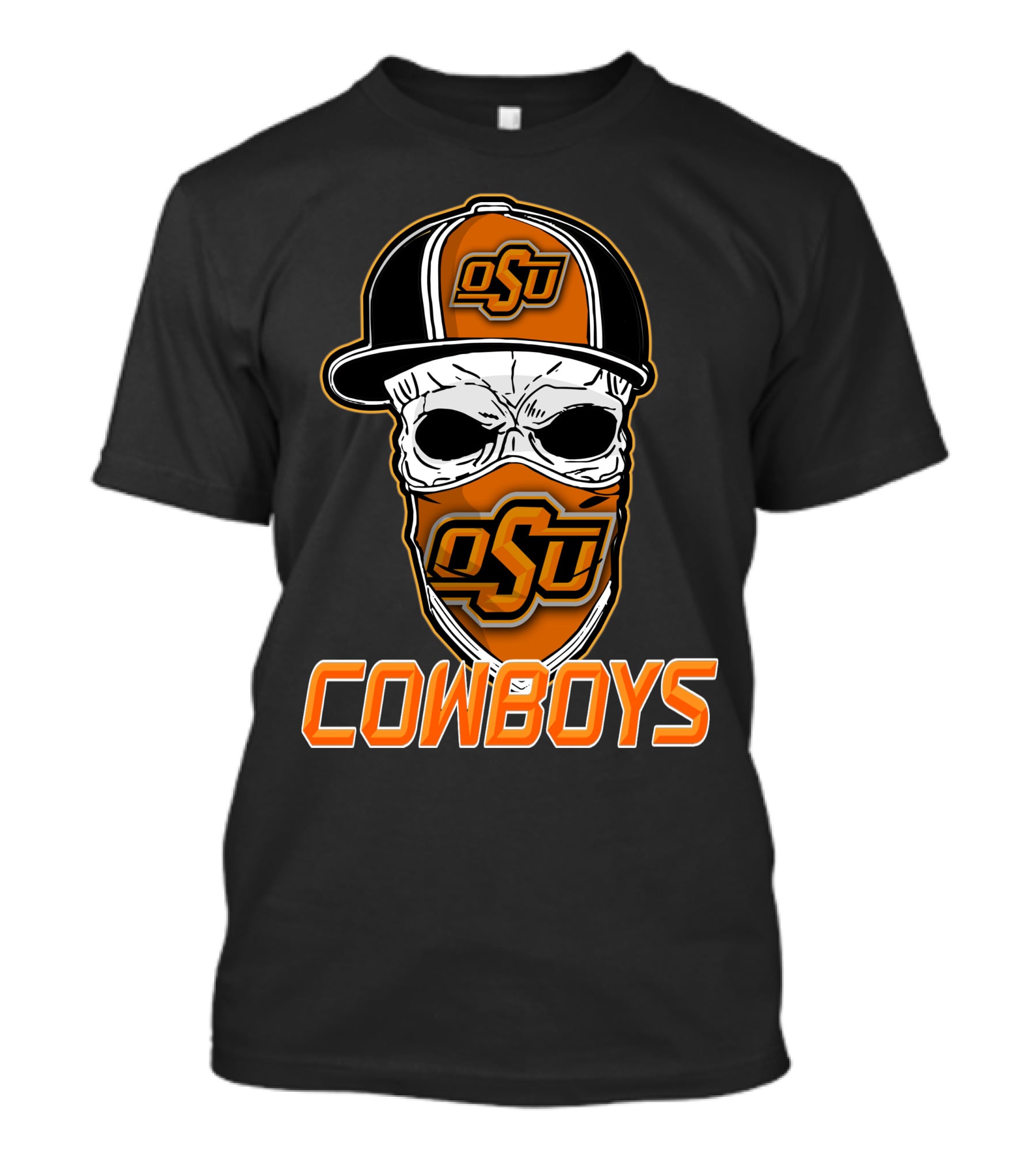OSU Skull Hat Cowboys T-Shirt