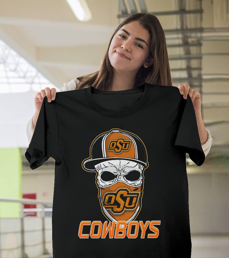 OSU Skull Hat Cowboys T-Shirt