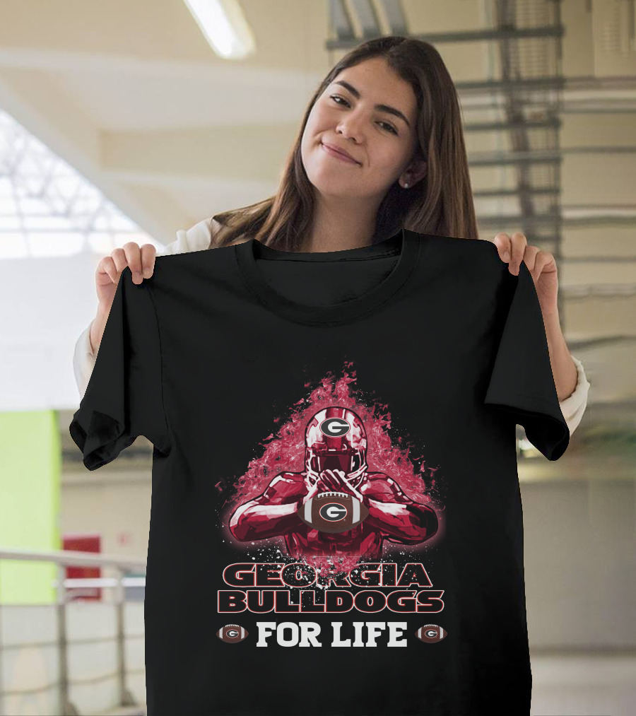Georgia Bulldogs Football Player For Life T-Shirt