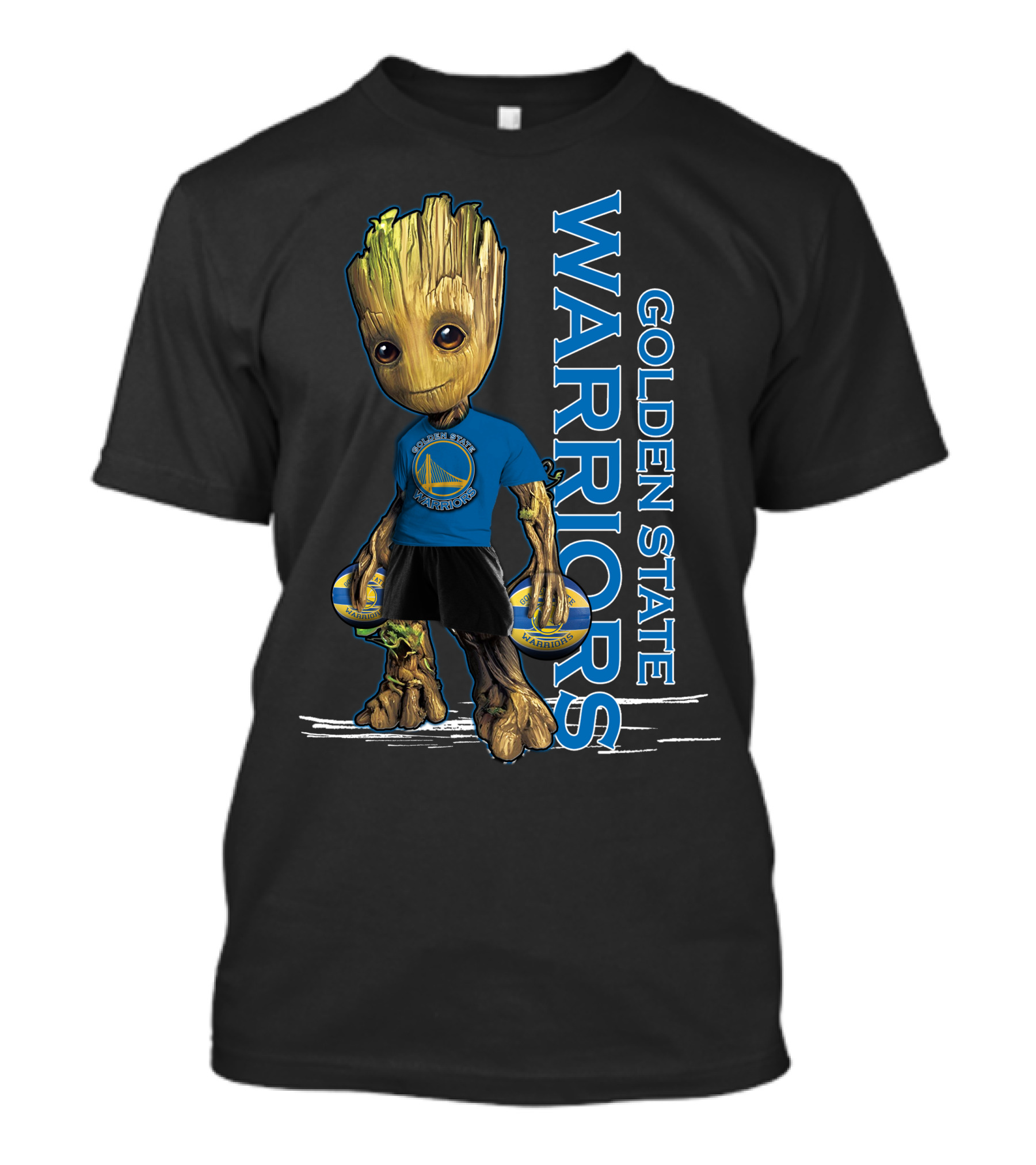 Groot Golden State Warriors Basketball Fan T-Shirt