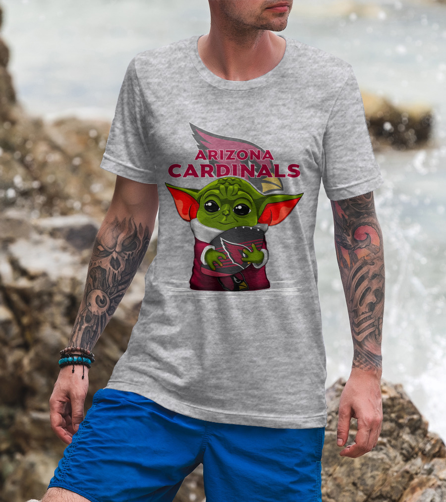 Arizona Cardinals Yoda Football Fan T-Shirt