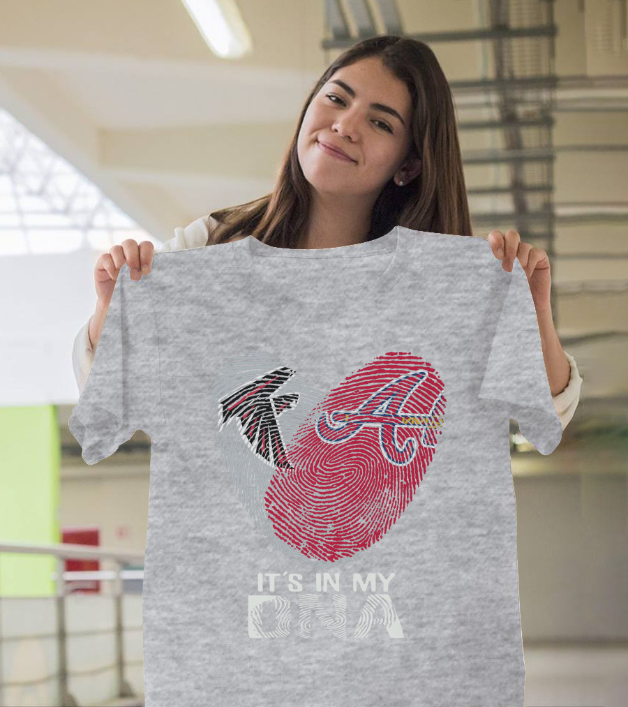 Atlanta Falcons Braves It's In My Dna T-Shirt
