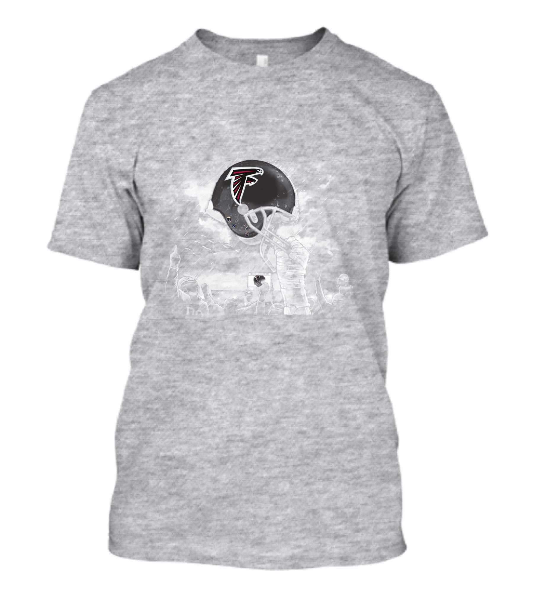 Atlanta Falcons Helmet Football Team T-Shirt