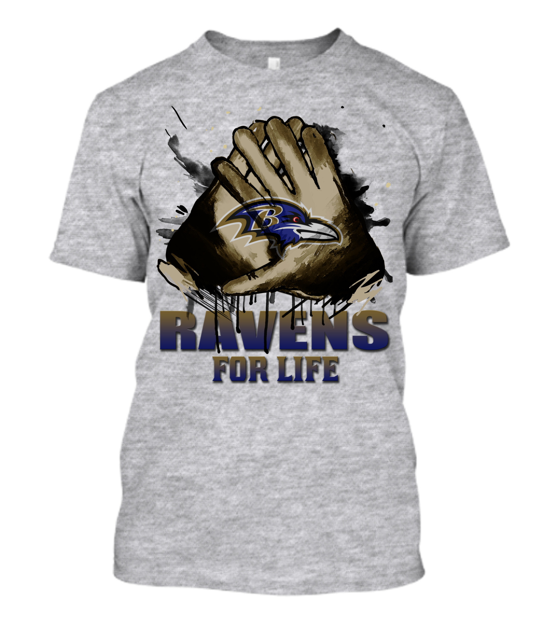 Ravens For Life Baltimore 28 T-Shirt