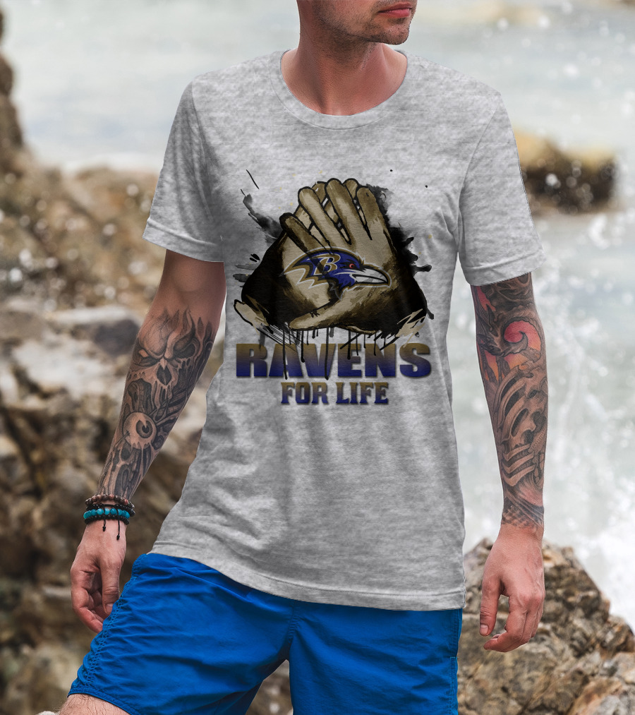 Ravens For Life Baltimore 28 T-Shirt