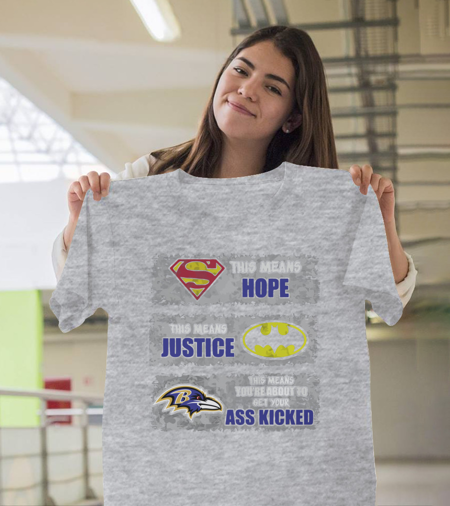 Baltimore Ravens This Means You’re About To Get Your Ass Kicked T-Shirt