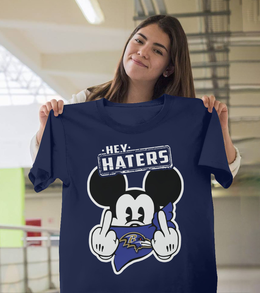Hey Haters Mick V2 Baltimore Ravens T-Shirt