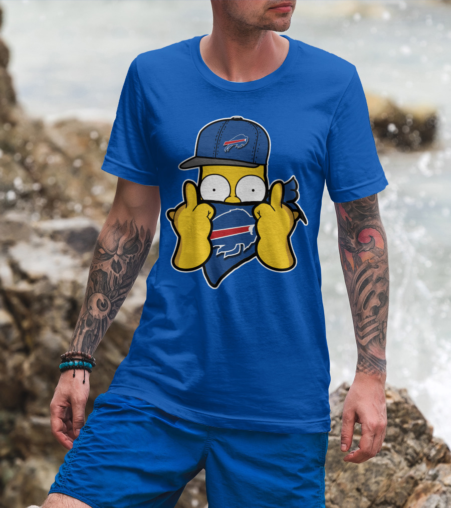 Buffalo Bills Homer Simpson T-Shirt