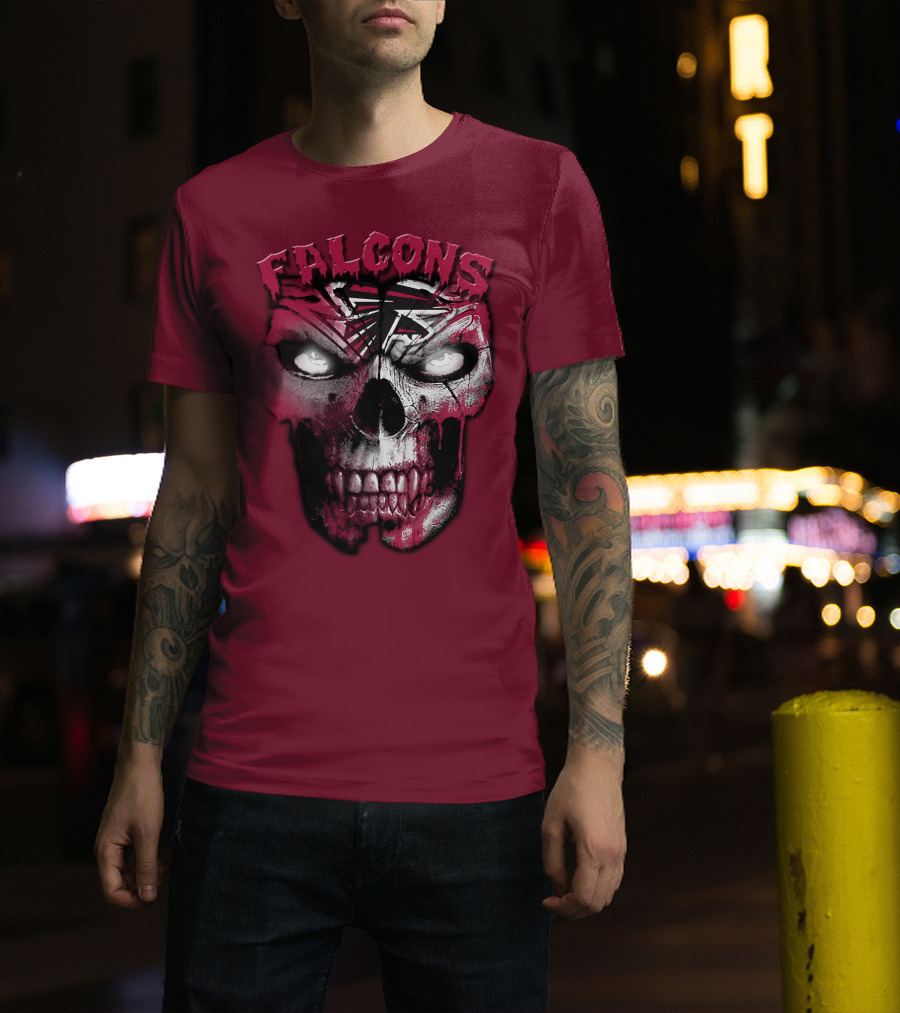 Falcons Skull Logo 64 T-Shirt