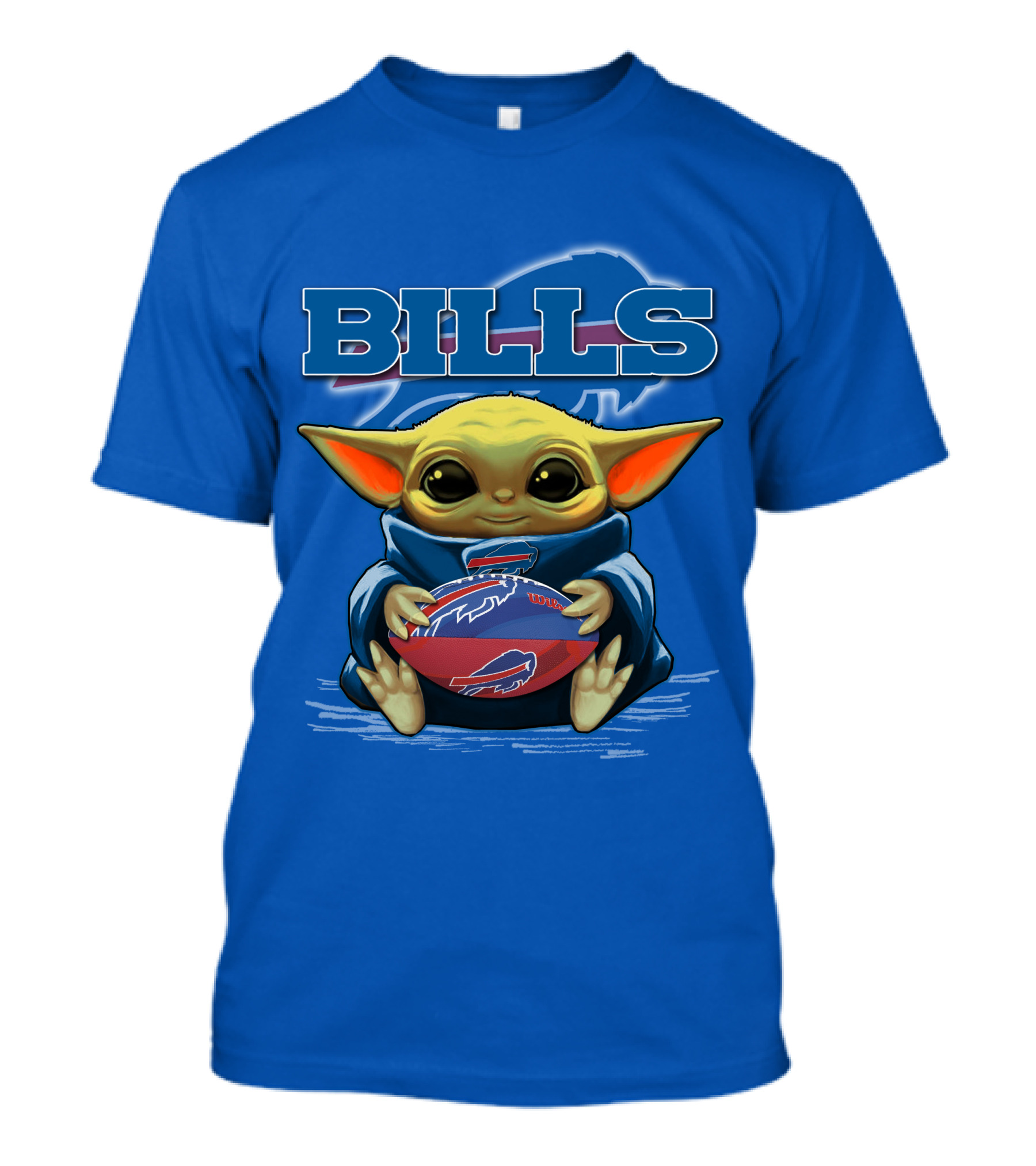 Buffalo Bills Yoda Football T-Shirt
