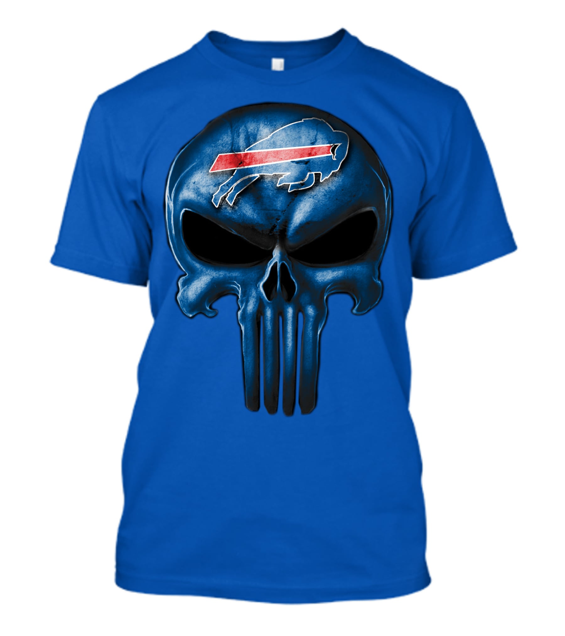 Buffalo Bills Skull Punisher T-Shirt