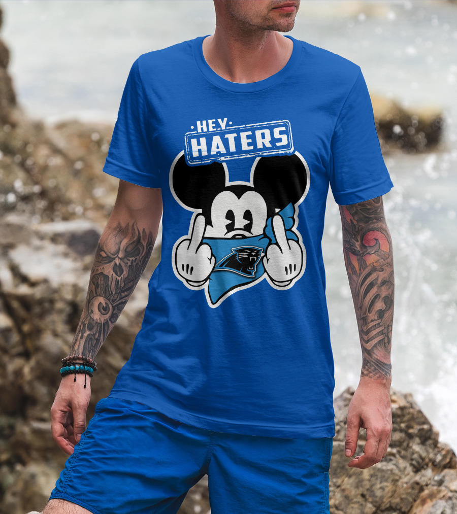 Hey Haters Carolina Panthers T-Shirt