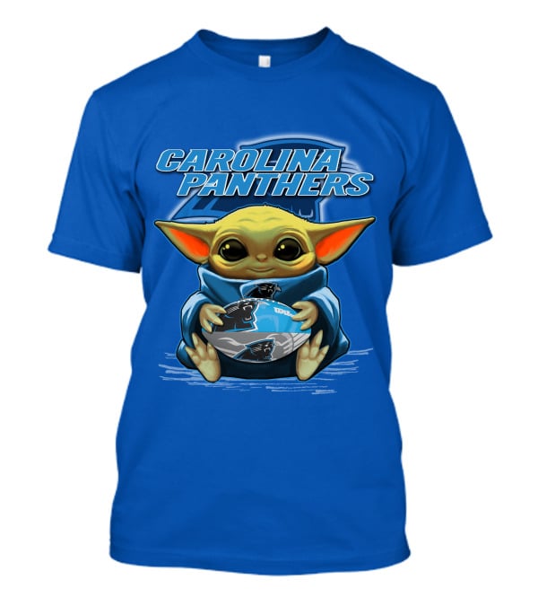 Carolina Panthers Yoda Football Fan T-Shirt