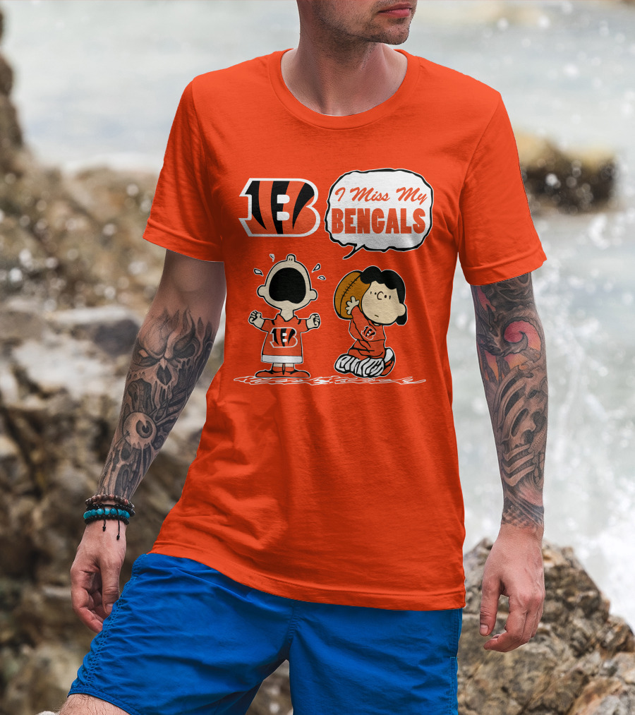 Cincinnati Bengals I Miss My Bengals T-Shirt