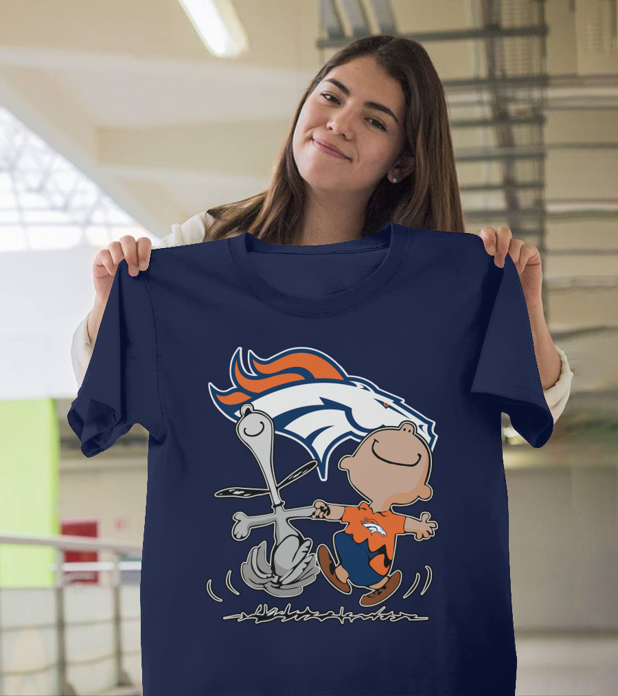 Denver Broncos Dancing Characters T-Shirt