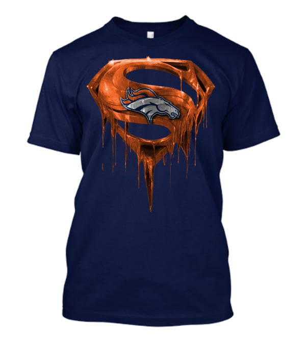 Superman Denver Broncos Fusion T-Shirt