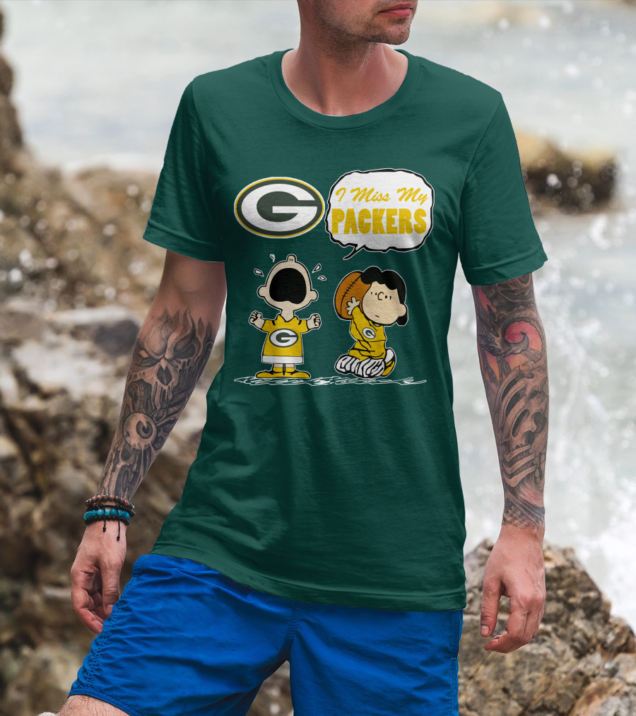 Green Bay Packers 09 I Miss My Packers T-Shirt