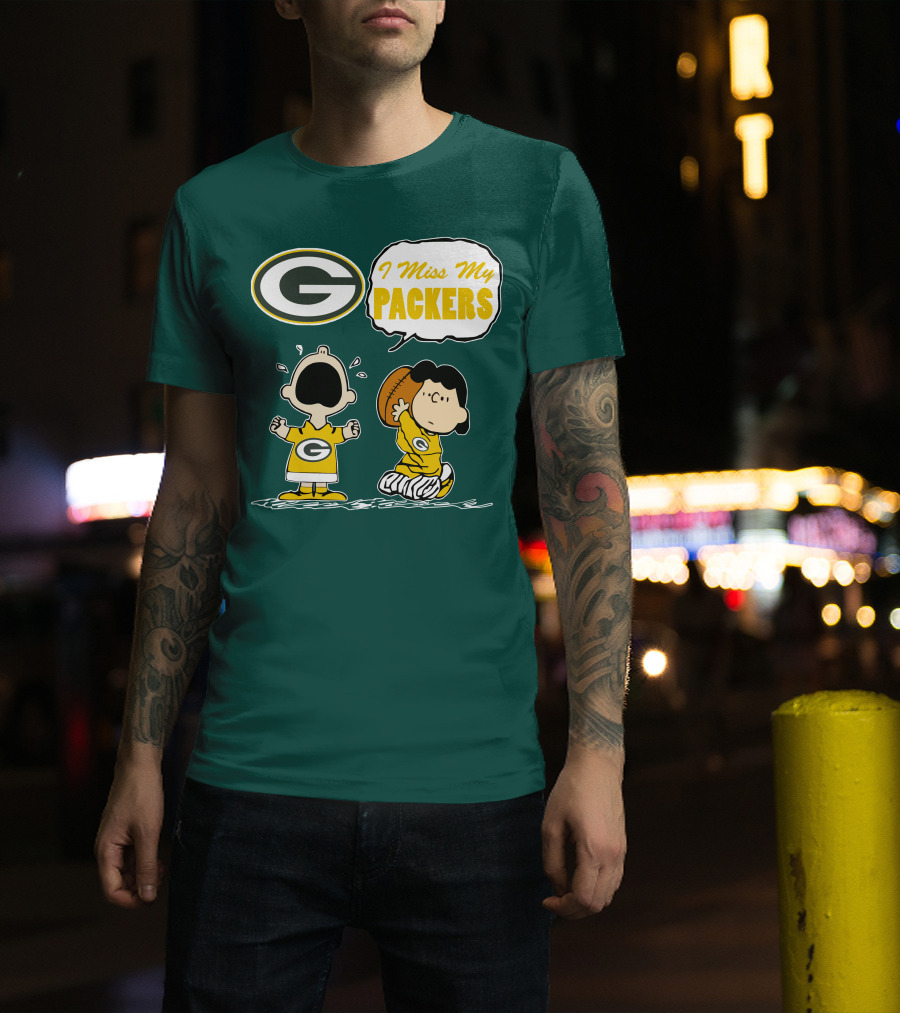 Green Bay Packers 09 I Miss My Packers T-Shirt