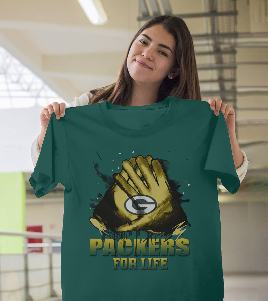 Packers For Life Green Bay Packers T-Shirt