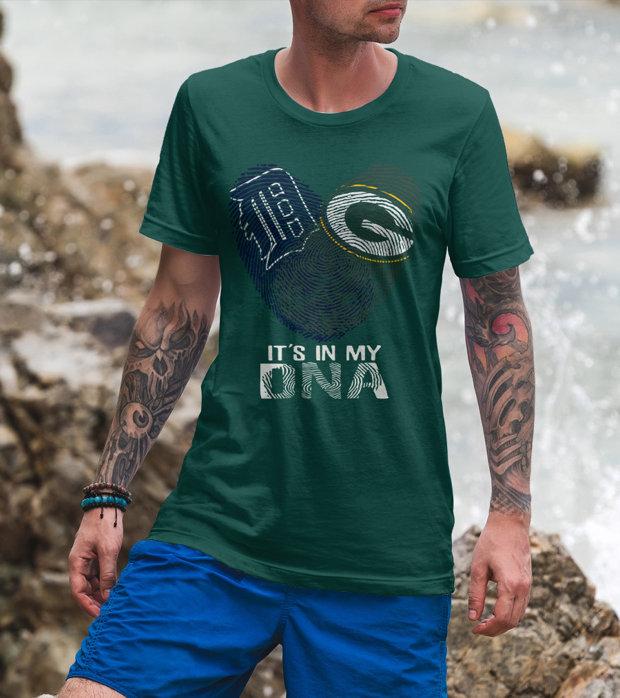 It's In My Dna Green Bay Packers 86 T-Shirt