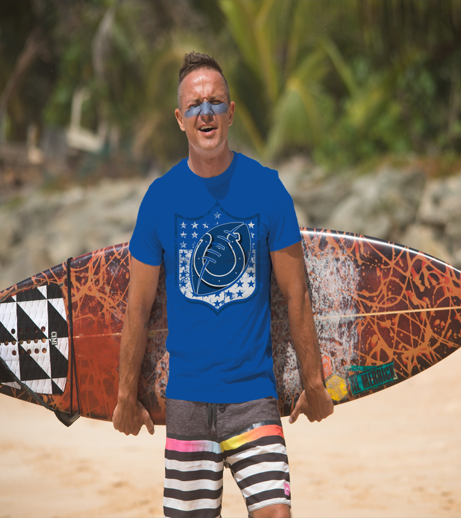 Indianapolis Colts Football Stars Shield T-Shirt