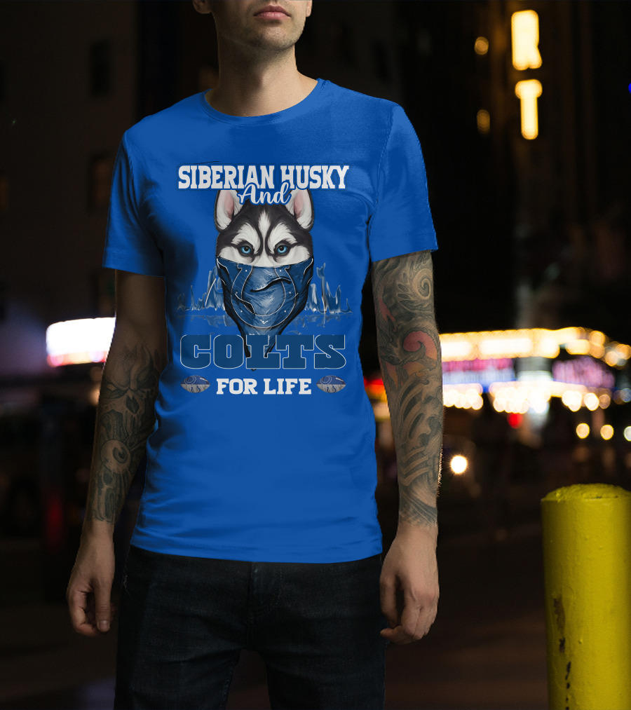 Siberian Husky And Colts For Life T-Shirt
