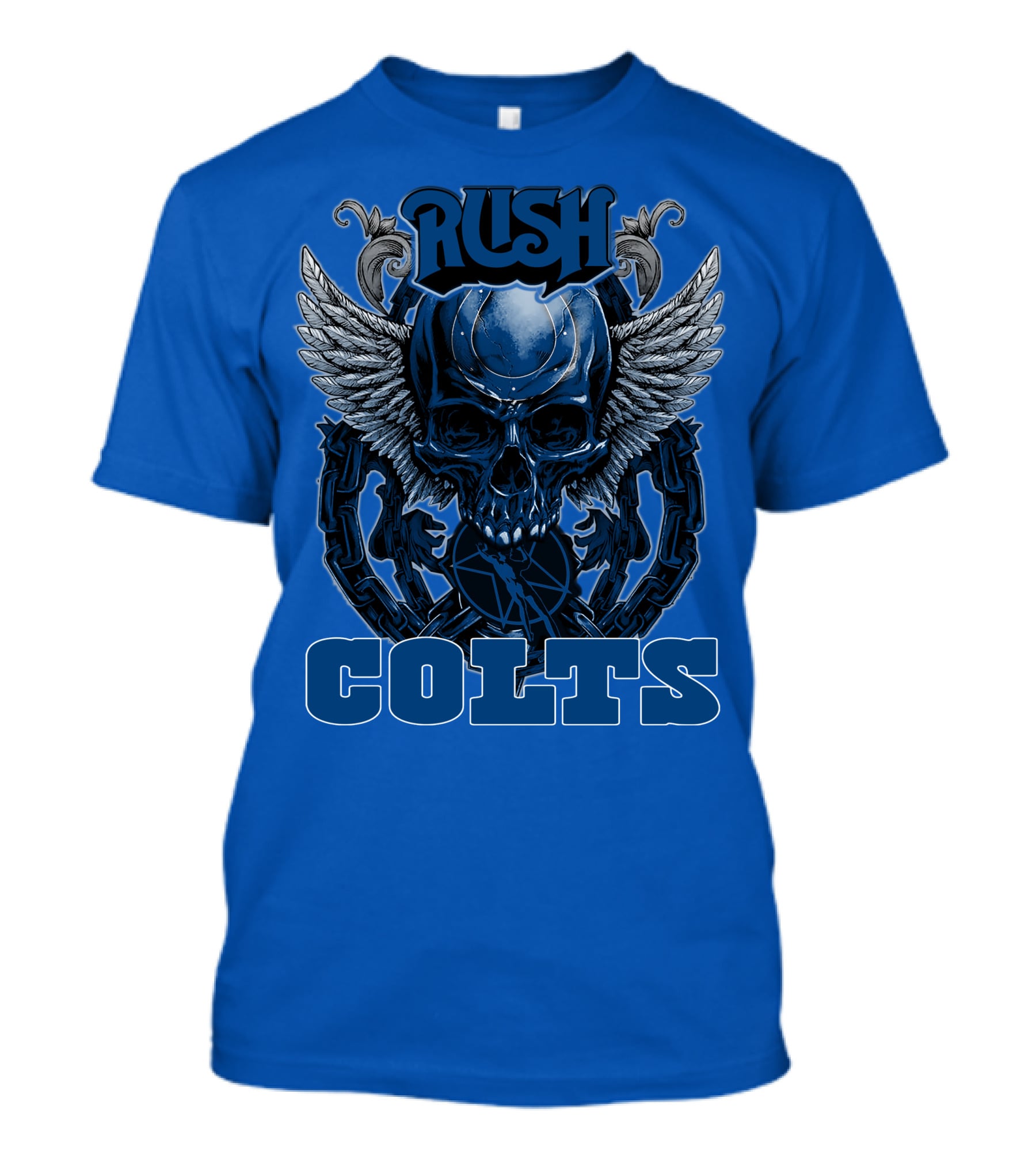 Rush Colts Skull Wings T-Shirt