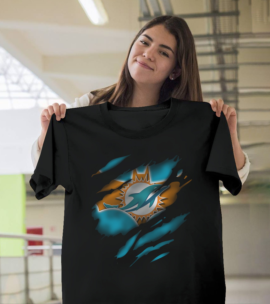 Miami Dolphins 42 Nfl Team T-Shirt