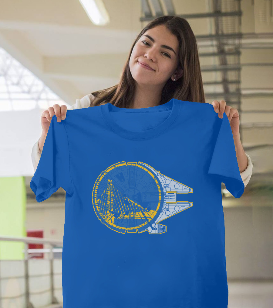 Golden State Warriors Millennium Falcon T-Shirt