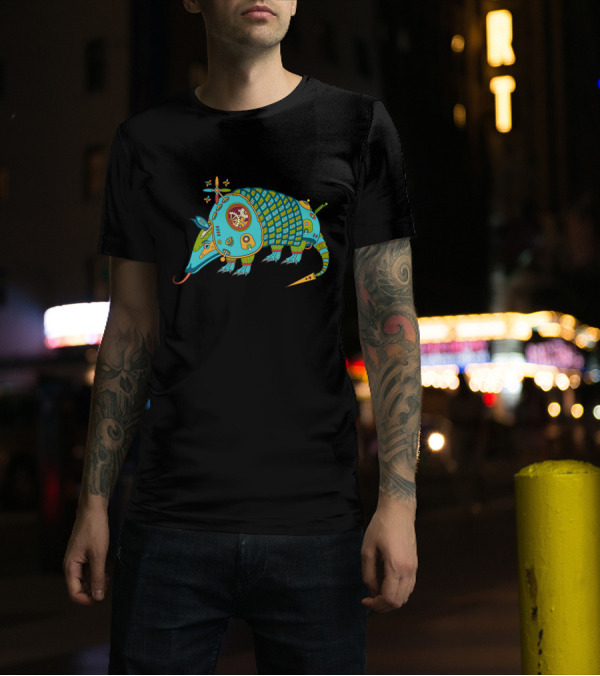 AlphaPod Armadillo Mechanized Animal T-Shirt