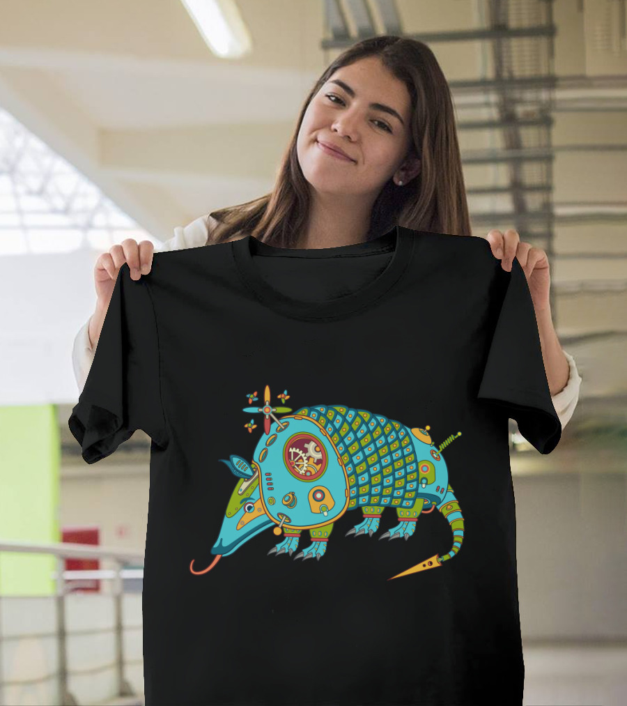 AlphaPod Armadillo Mechanized Animal T-Shirt