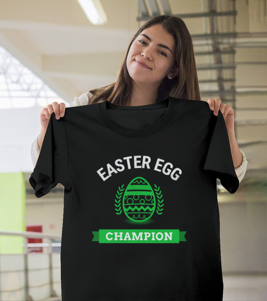 Easter Egg Champion Bunny Chocolate Holiday April T-Shirt