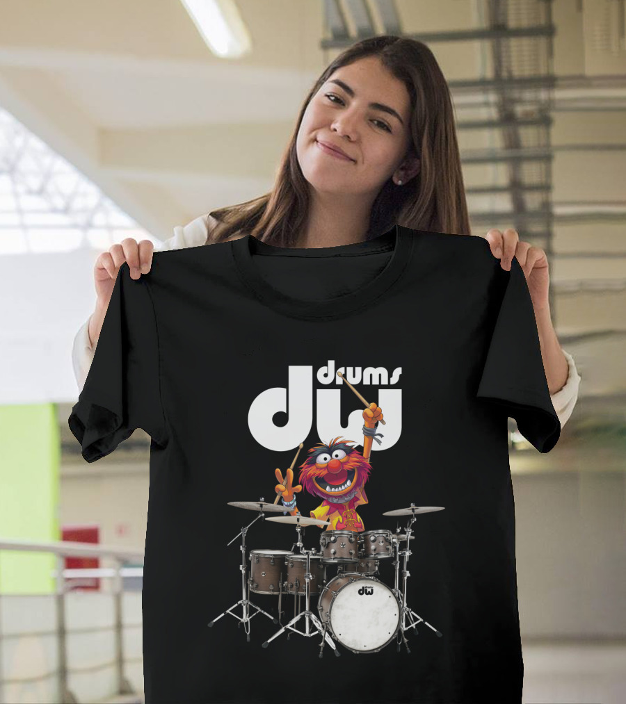 The Muppets Animal DW Drums T-Shirt