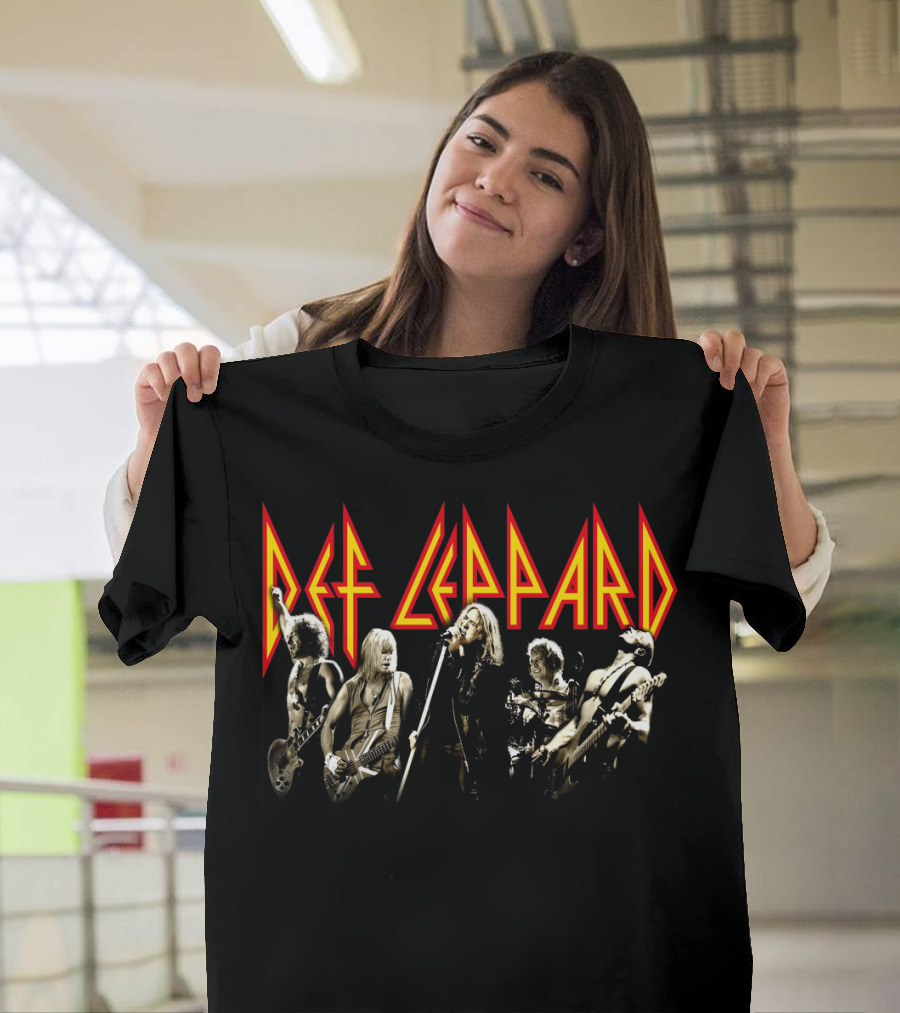 Def Leppard Band Members Performing T-Shirt