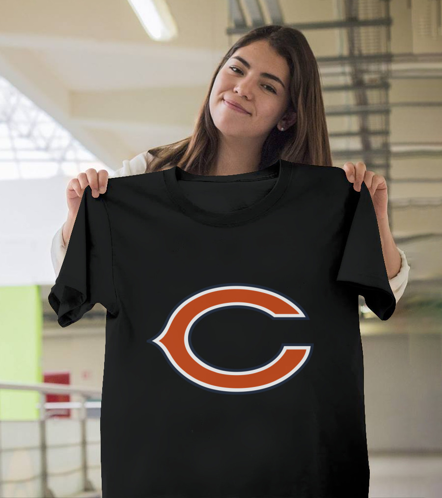 Chicago Bears Iconic Orange C T-Shirt