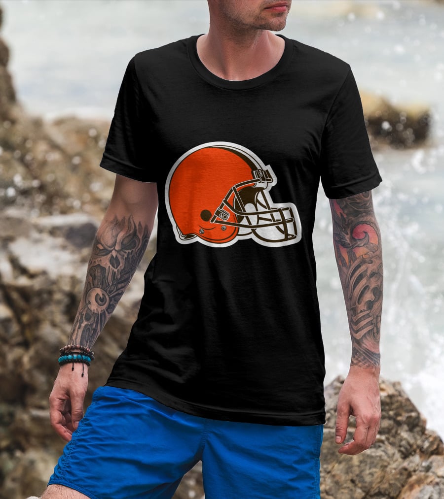 Cleveland Browns Helmet T-Shirt