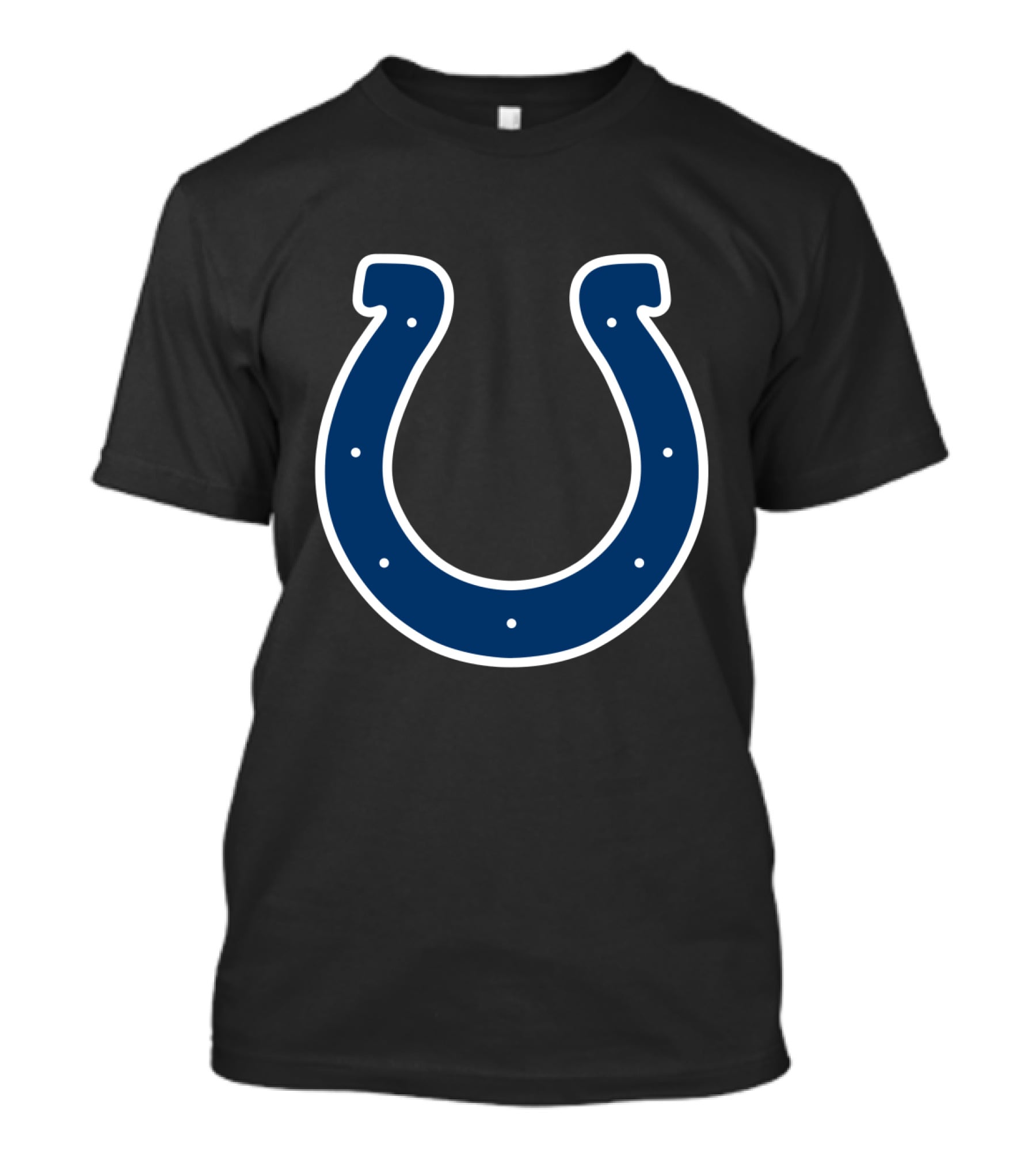 Indianapolis Colts Blue Horseshoe Logo NFL T-Shirt