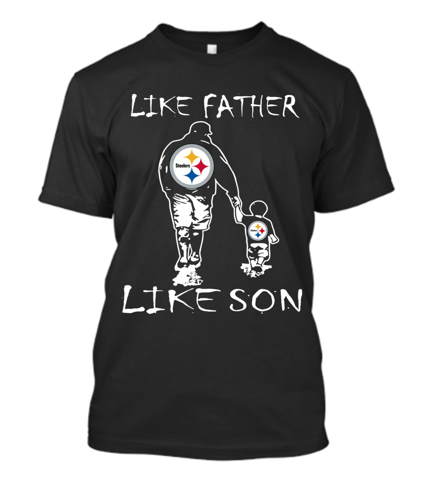 Pittsburgh Steelers Like Father Like Son Fan Connection T-Shirt