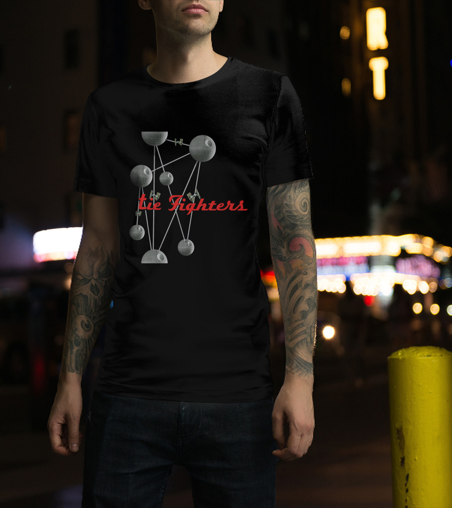 Tie Fighters Death Star Network T-Shirt