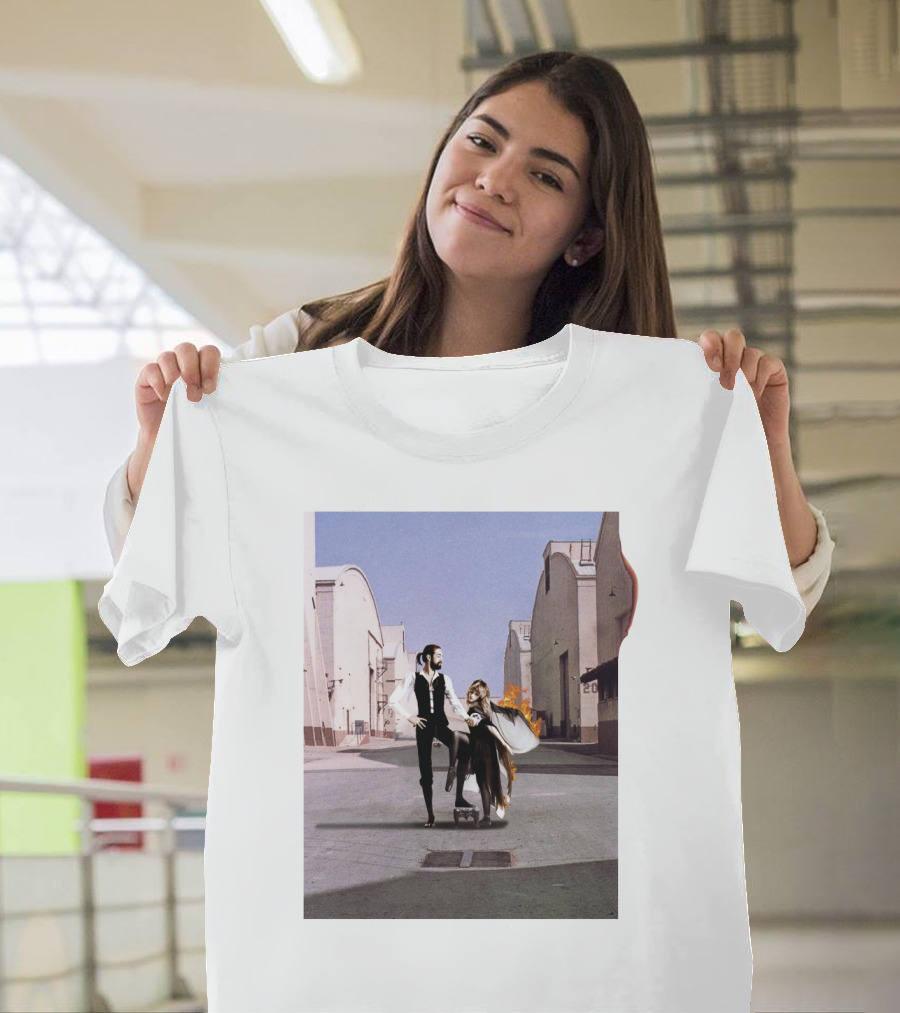 Rumours Wish You Were Here Pink Floyd Fleetwood Mac Vintage Fusion T-Shirt