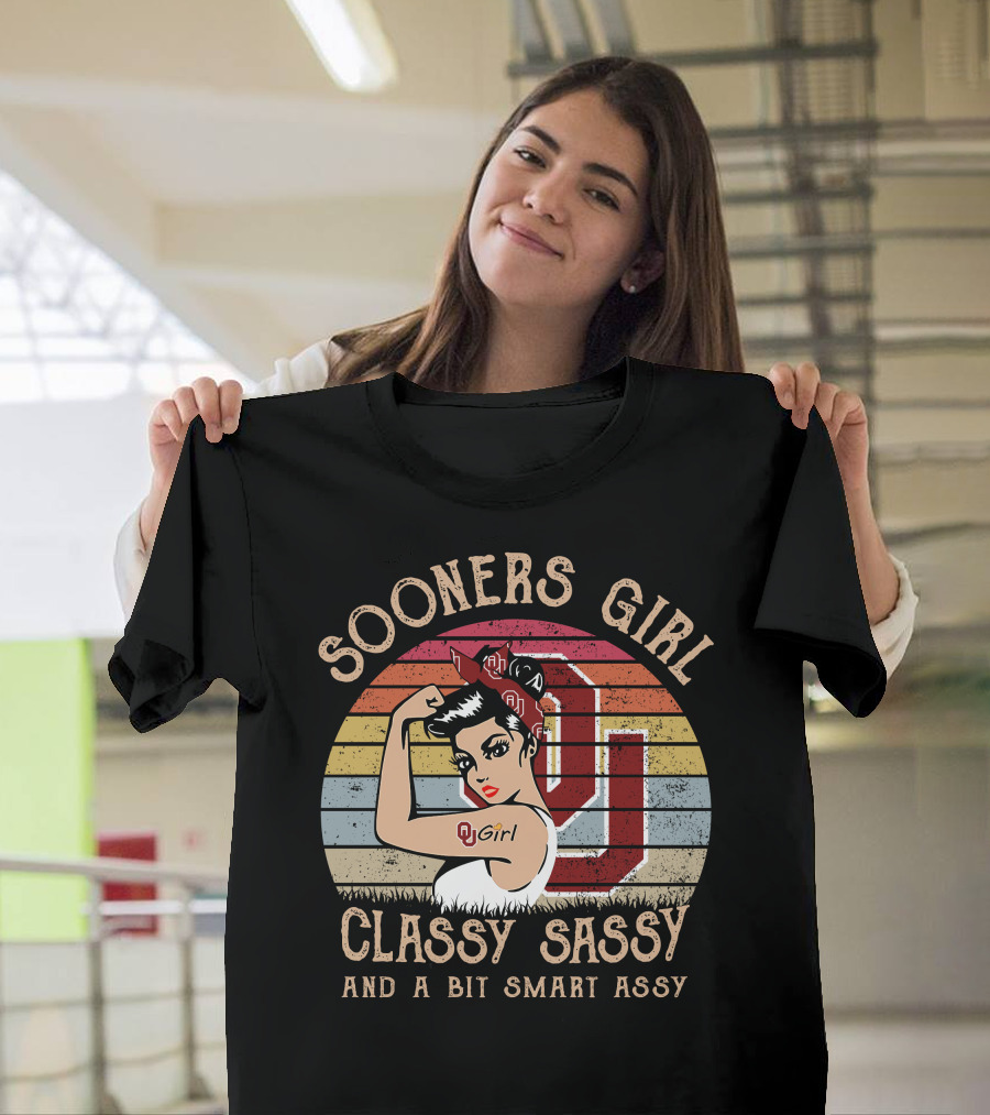 Sooners Girl Classy Sassy And A Bit Smart Assy T-Shirt