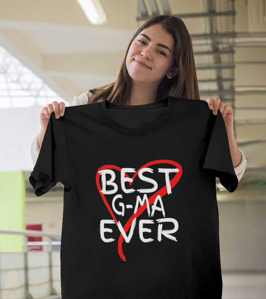 Best G Ma Ever Heart T-Shirt