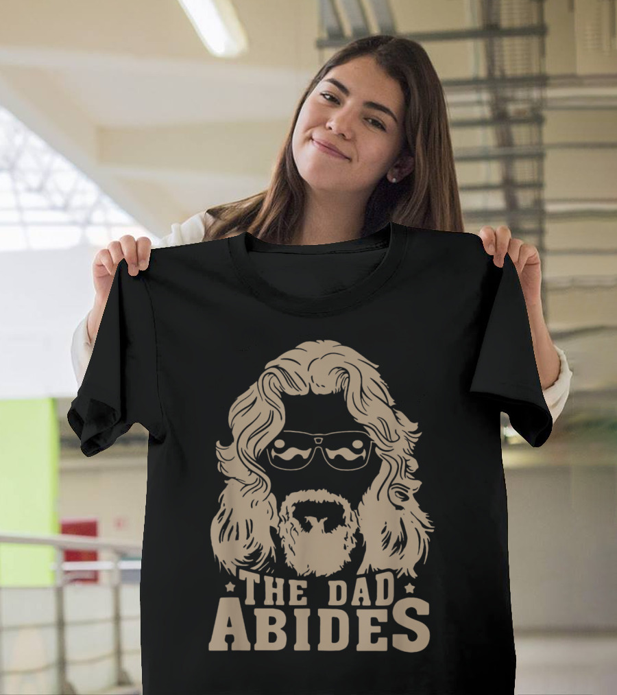 The Dad Abides Big Lebowski T-Shirt